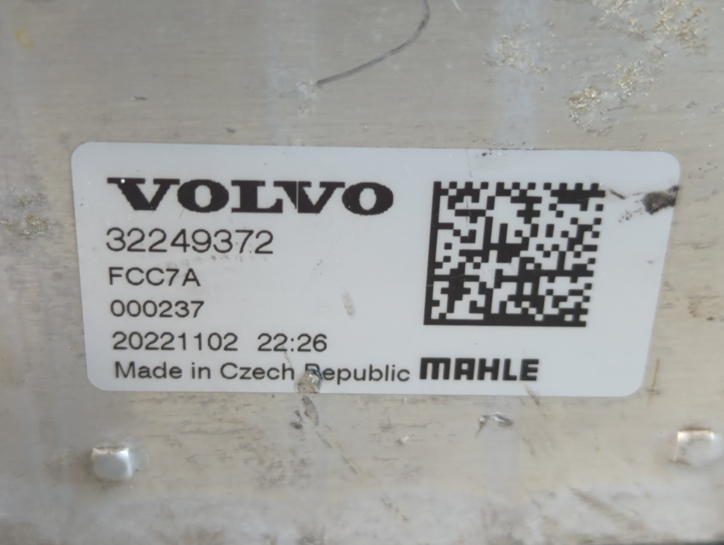 Volvo S90 Turbo Intercooler - Oemusedautoparts1.com