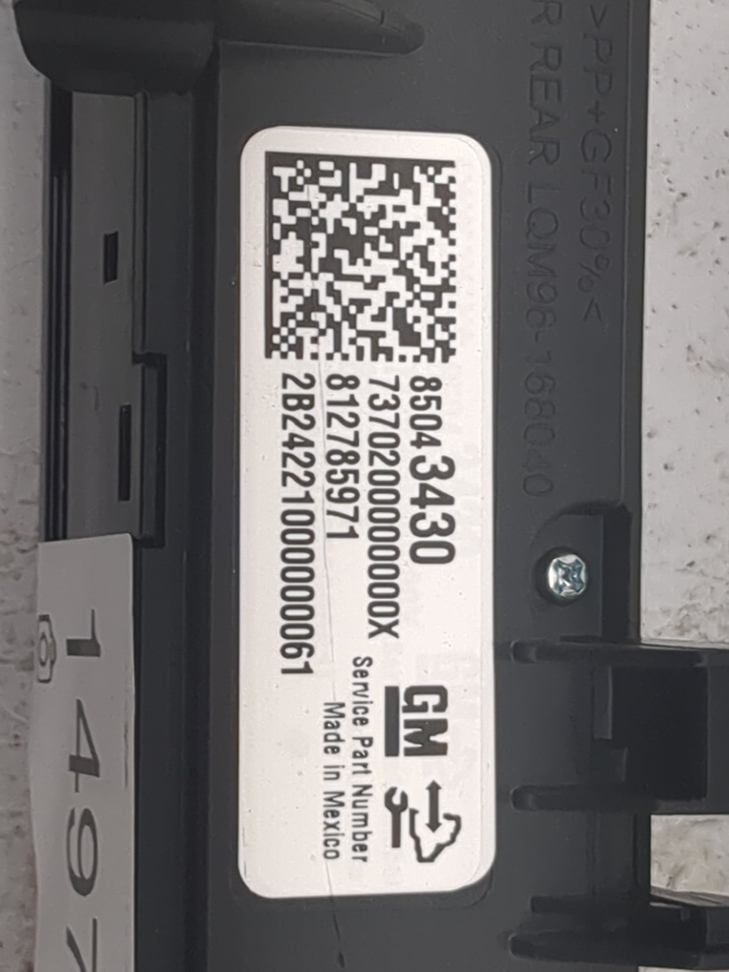 2024 Acura Zdx Climate Control Module Temperature AC/Heater Replacement P/N:85043430 737020000000X, 812785971 Fits OEM Used