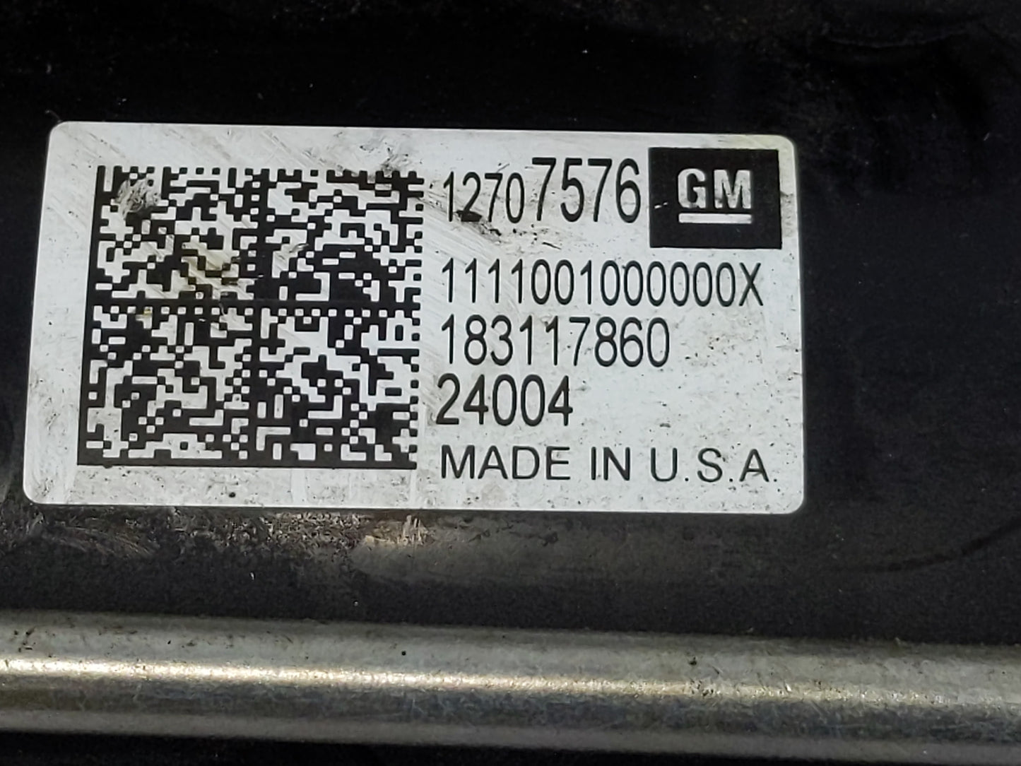 2024 Chevrolet Malibu Car Starter Motor Solenoid OEM P/N:12707576 Fits OEM Used Auto Parts - Oemusedautoparts1.com