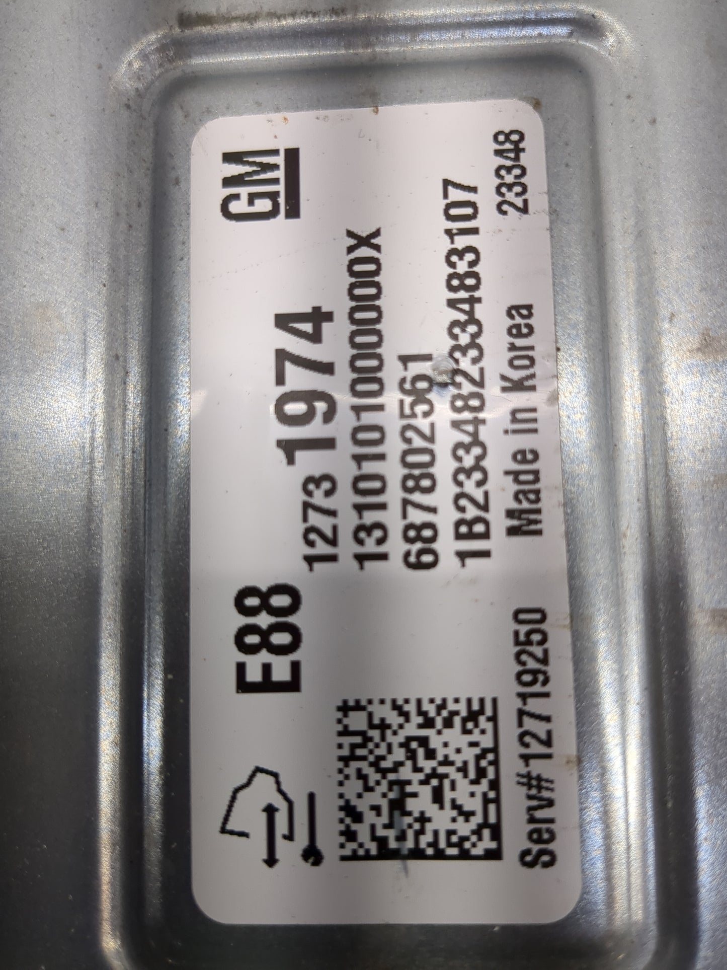 2024 Chevrolet Trax PCM Engine Control Computer ECU ECM PCU OEM P/N:12731974 12719250 Fits Fits 2020 2021 2022 OEM Used Auto