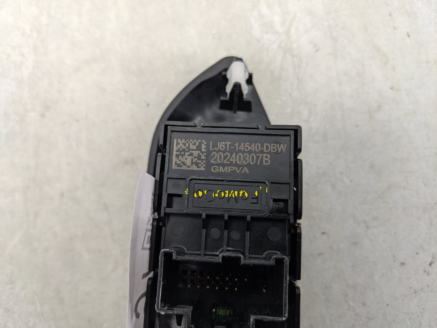 2024 Ford Bronco Sport Master Power Window Switch Replacement Driver Side Left P/N:LJ6T-14540-DBW Fits OEM Used Auto Parts -