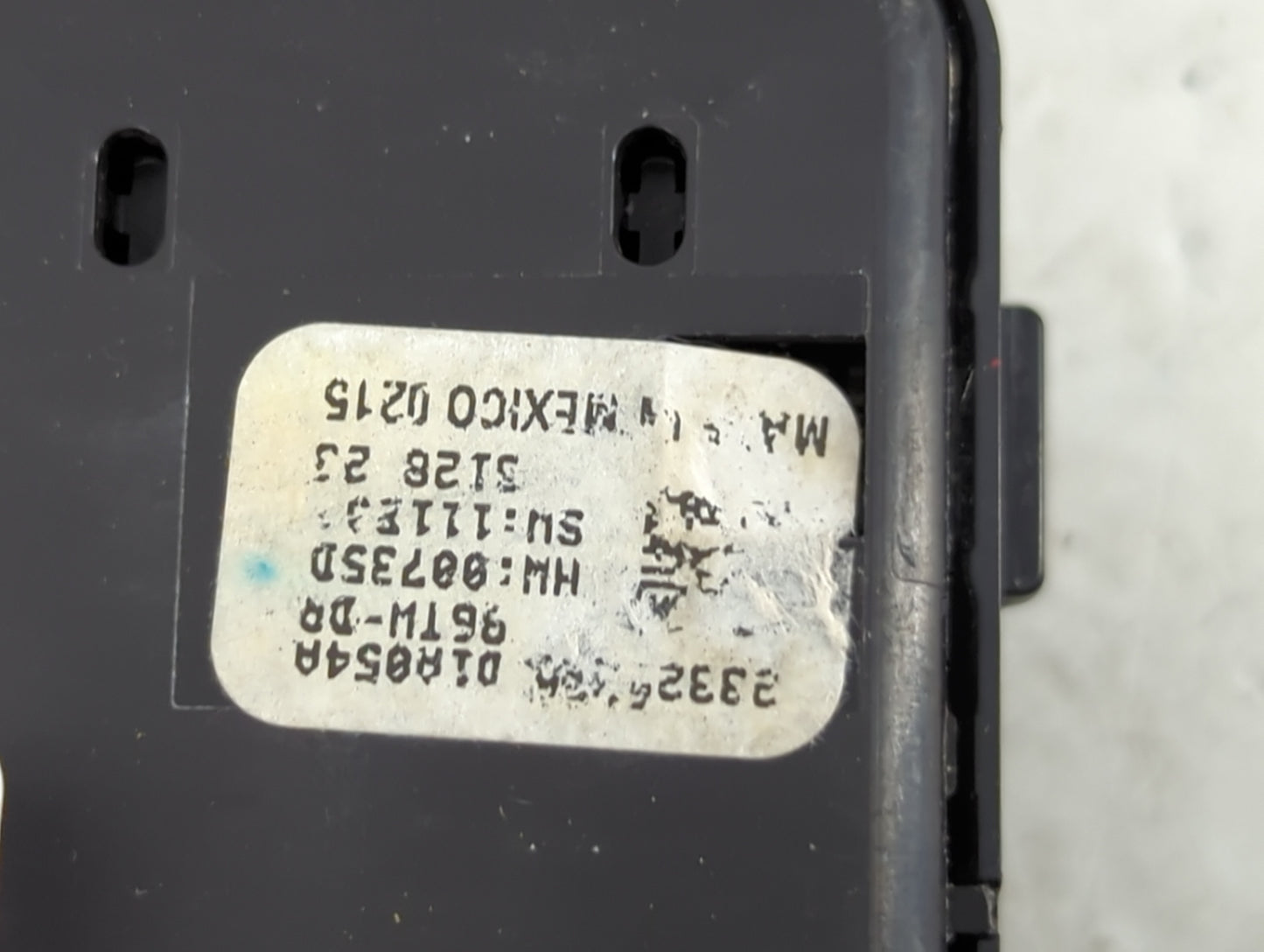 2011-2022 Ford Explorer Master Power Window Switch Replacement Driver Side Left P/N:23325458 01A054A Fits OEM Used Auto Part