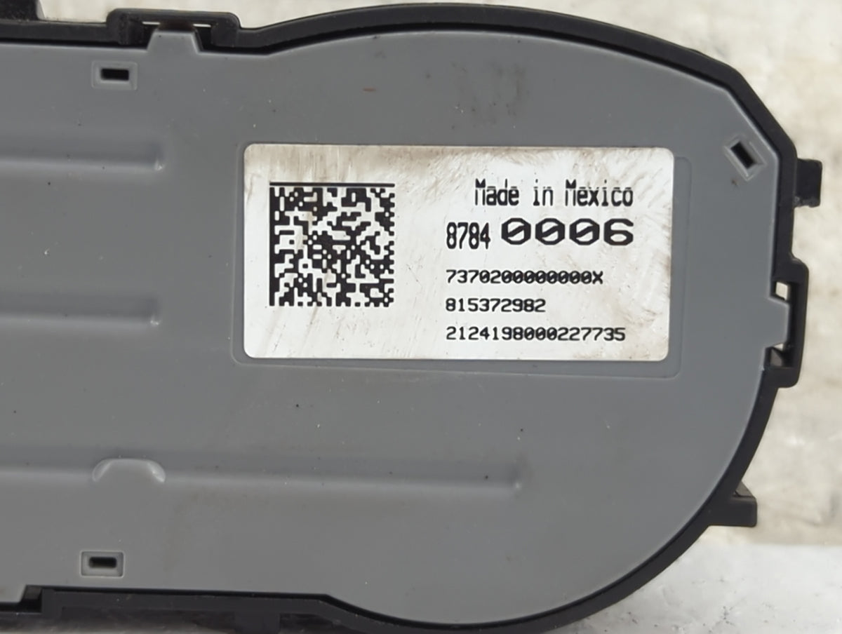 2024 Gmc Terrain Climate Control Module Temperature AC/Heater Replacement P/N:87840006 815372982 Fits OEM Used Auto Parts -
