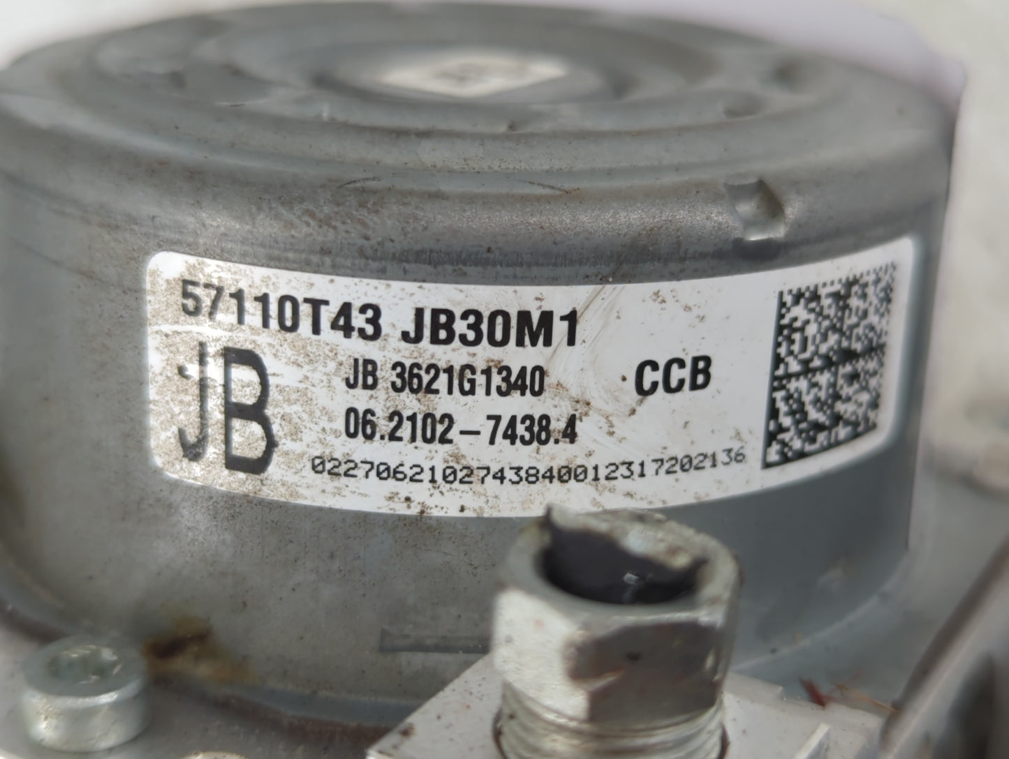 2022 Honda Civic ABS Pump Control Module Replacement P/N:JB30M1 57110T43 Fits OEM Used Auto Parts - Oemusedautoparts1.com