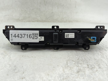 2024 Honda Civic Climate Control Module Temperature AC/Heater Replacement P/N:79610T20A314M1 Fits OEM Used Auto Parts