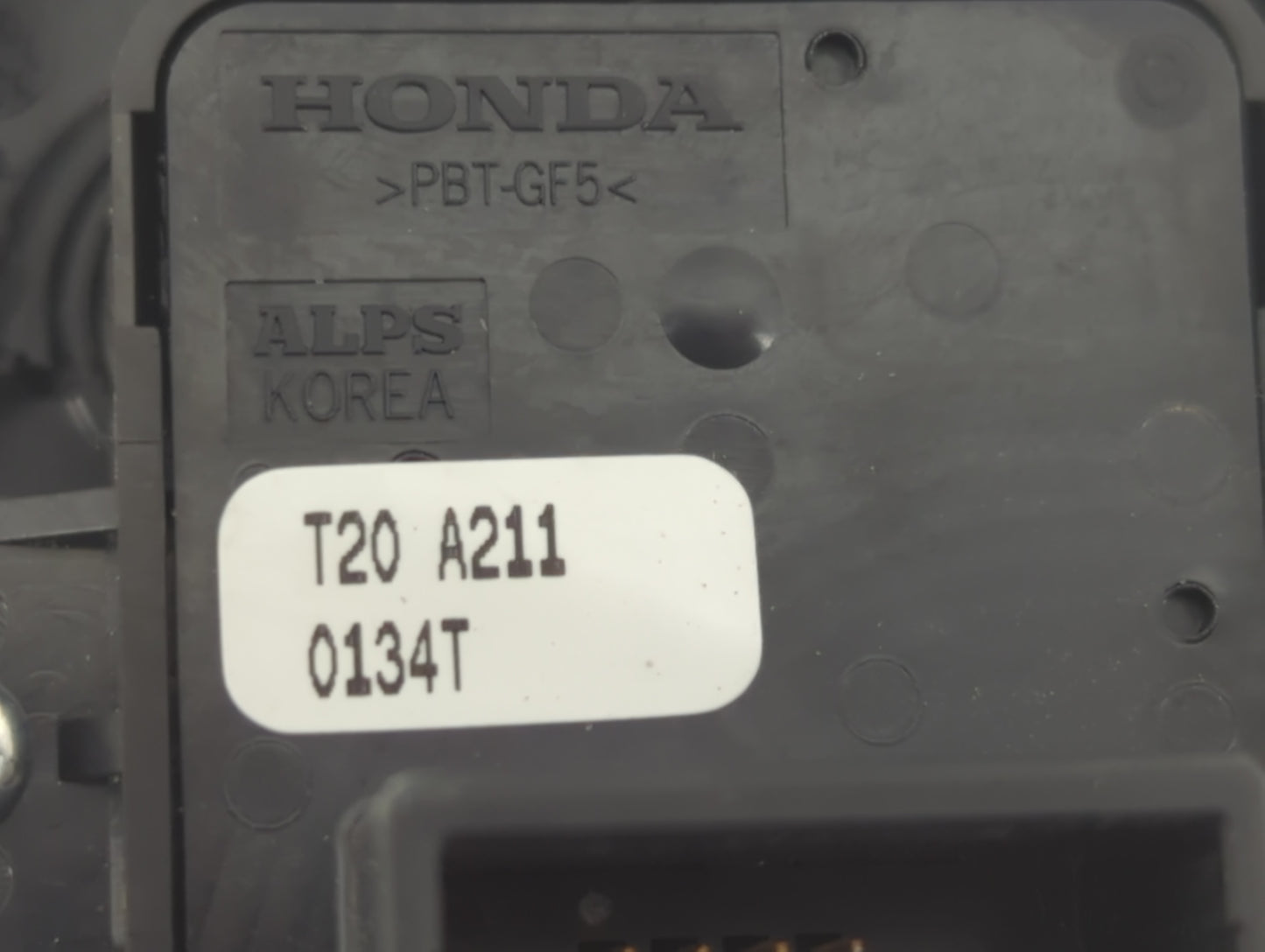 2022 Honda Civic Master Power Window Switch Replacement Driver Side Left P/N:T20 A211 Fits OEM Used Auto Parts - Oemusedauto