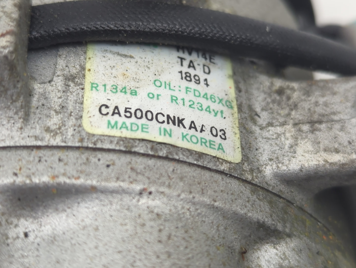 2021-2022 Hyundai Elantra Air Conditioning A/c Ac Compressor Oem - Oemusedautoparts1.com