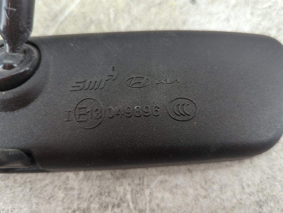 2021-2022 Hyundai Elantra Interior Rear View Mirror Replacement OEM P/N:E13 049896 Fits Fits 2020 2021 2022 2023 OEM Used Au