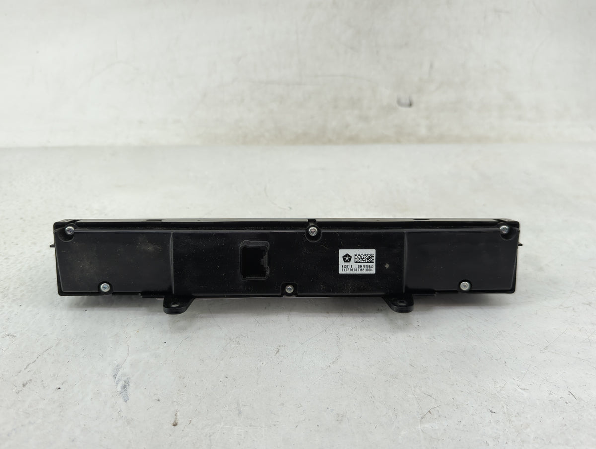 2024 Jeep Cherokee Climate Control Module Temperature AC/Heater Replacement Fits OEM Used Auto Parts - Oemusedautoparts1.com