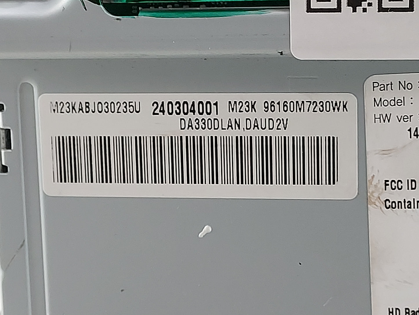 2024 Kia Forte Information Display Screen - Oemusedautoparts1.com