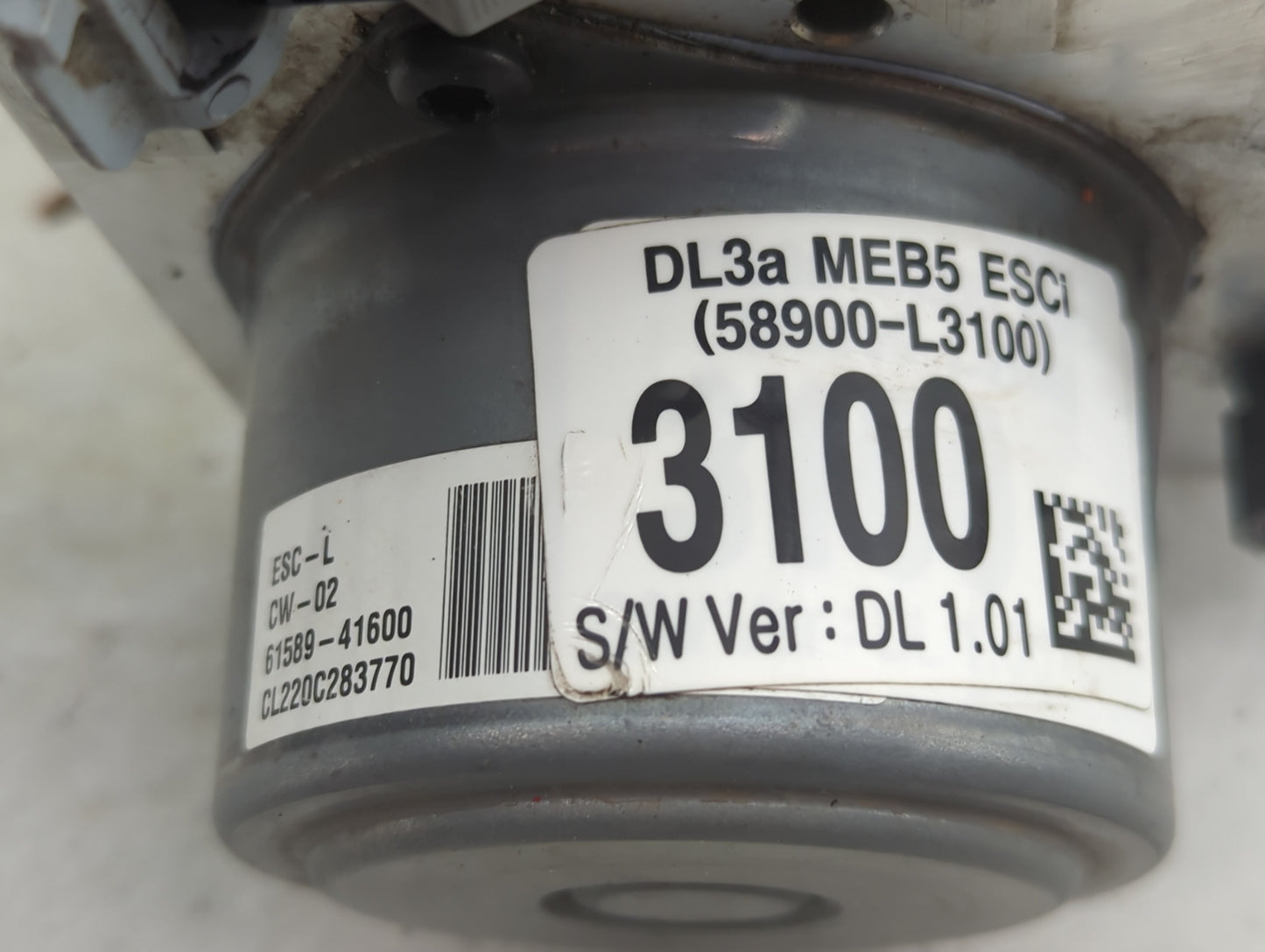 2021 Kia K5 ABS Pump Control Module Replacement P/N:58900-L3100 Fits OEM Used Auto Parts - Oemusedautoparts1.com