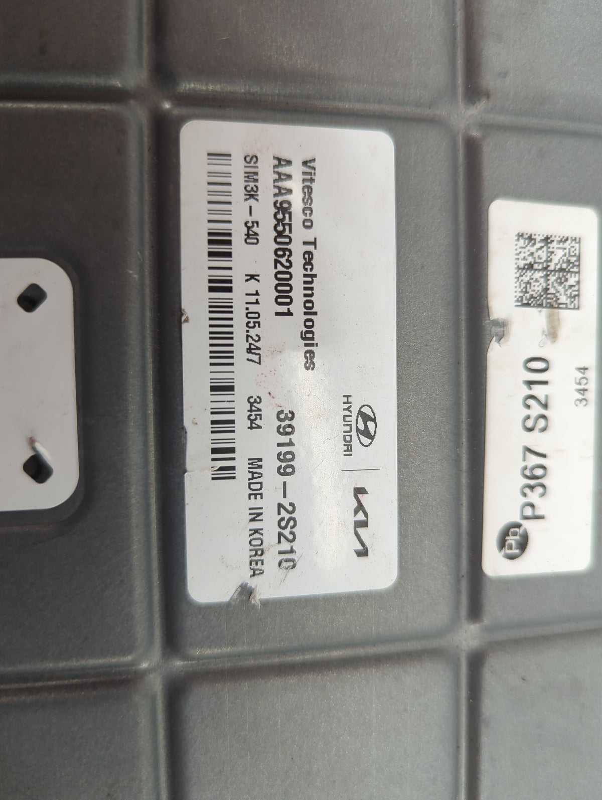 2024 Kia Sportage PCM Engine Control Computer ECU ECM PCU OEM P/N:39199-2S210 AAA955062O001, SIM3K-540, P367 S210 Fits OEM U