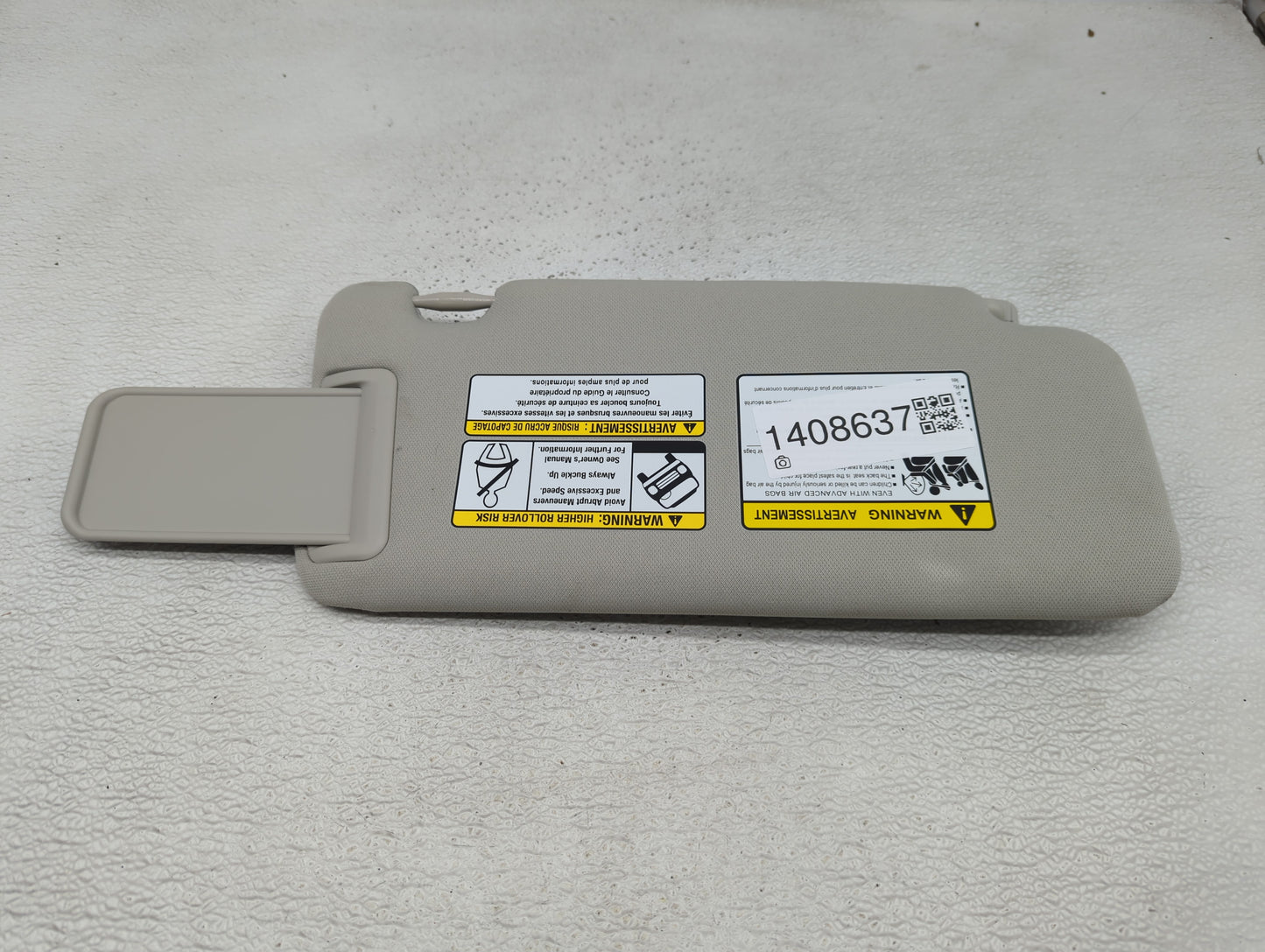 2024 Mazda Cx-5 Sun Visor Shade Replacement Driver Left Mirror Fits OEM Used Auto Parts - Oemusedautoparts1.com