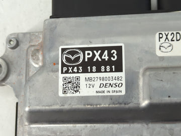 2024 Mazda Cx-5 PCM Engine Control Computer ECU ECM PCU OEM P/N:PX43 PX43 18 881 Fits OEM Used Auto Parts