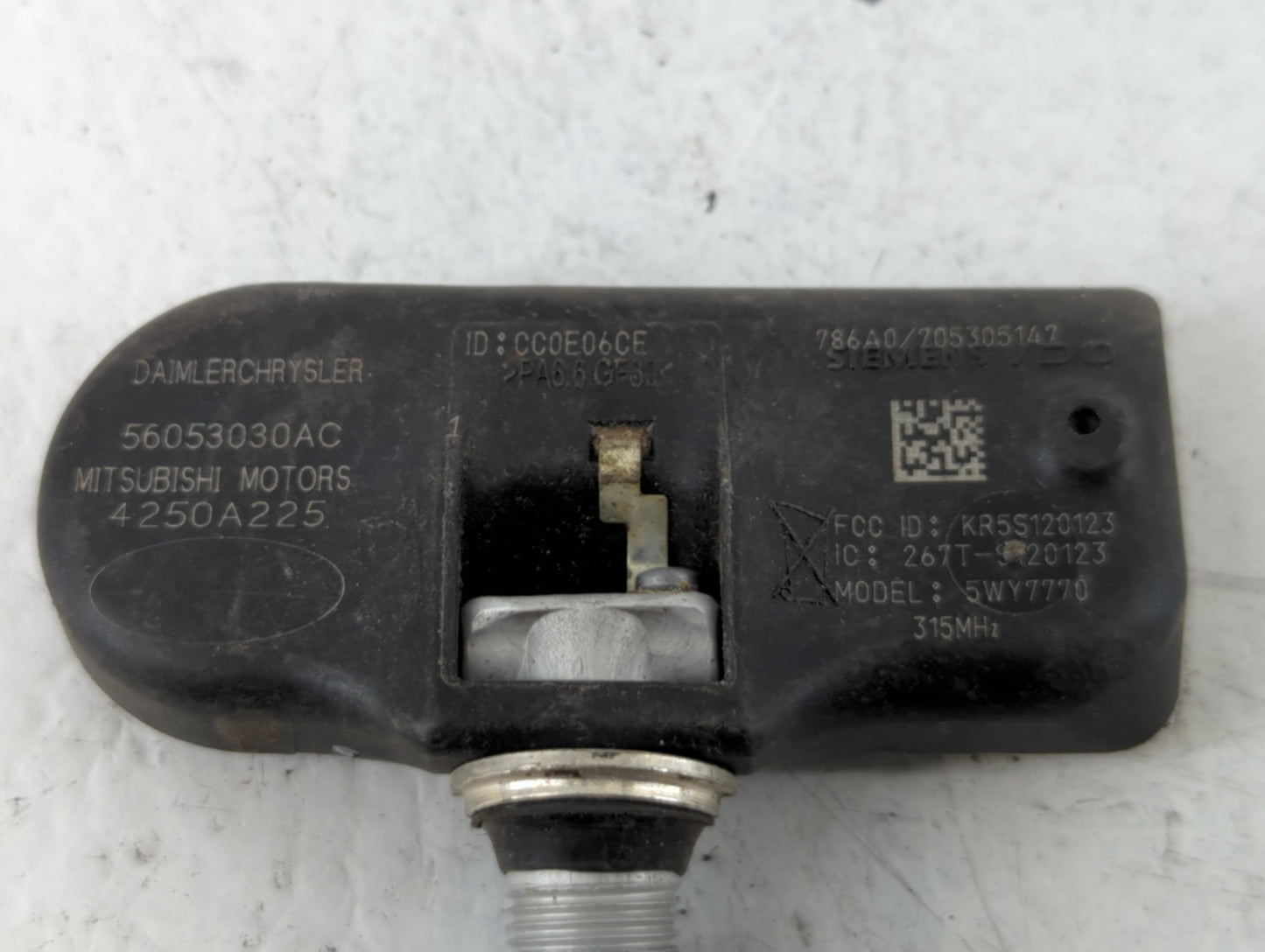 2024 Mitsubishi Eclipse Cross Tire Pressure Monitoring System Sensor Tpms - Oemusedautoparts1.com