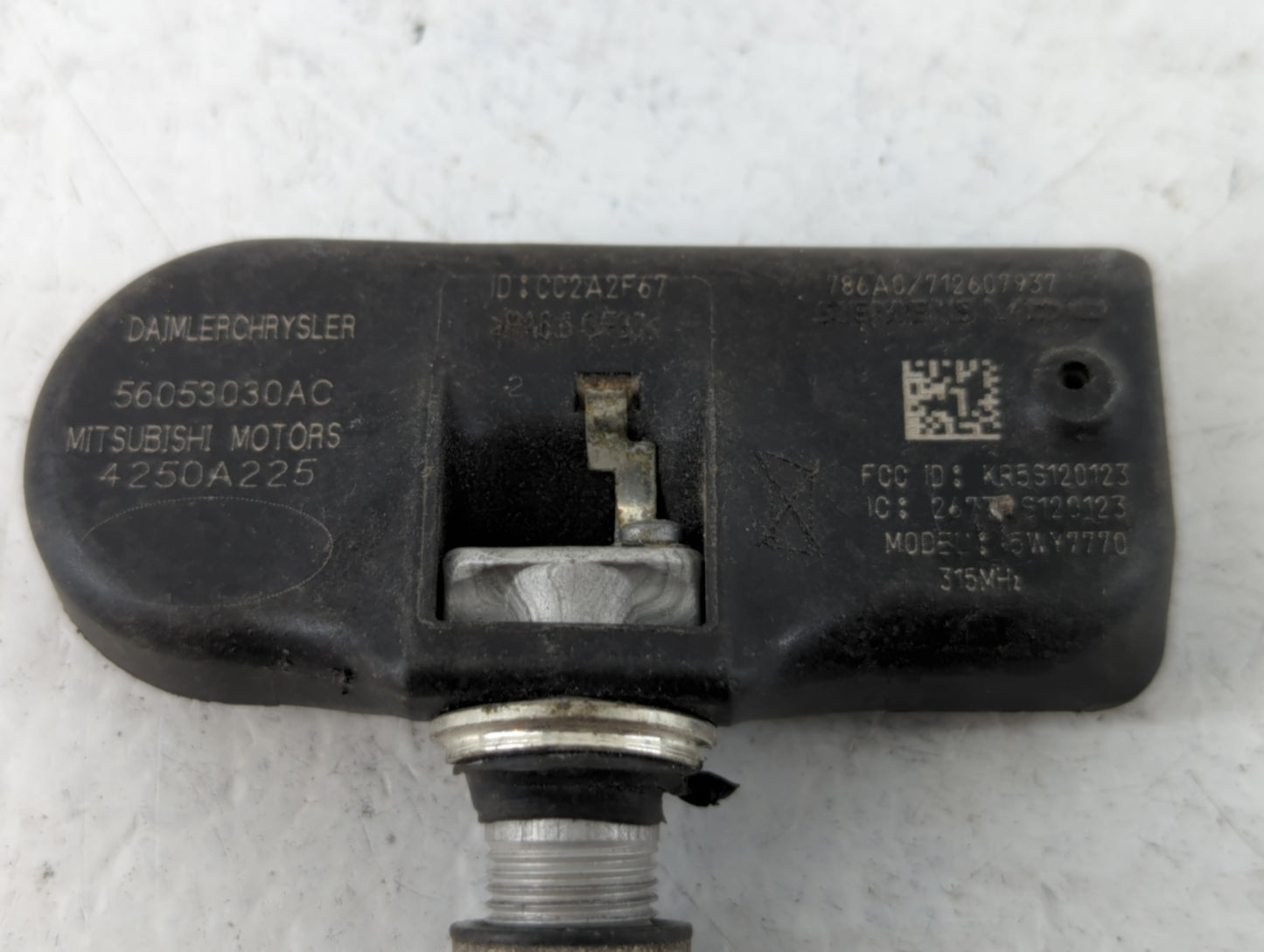 2024 Mitsubishi Eclipse Cross Tire Pressure Monitoring System Sensor Tpms - Oemusedautoparts1.com
