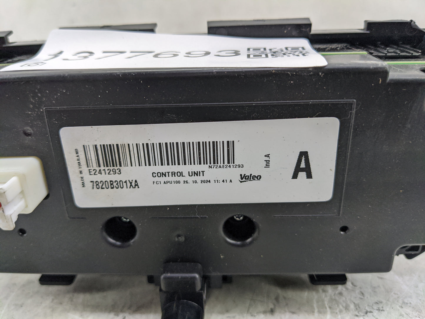 2024 Mitsubishi Mirage Climate Control Module Temperature AC/Heater Replacement P/N:E241293 7820B301XA Fits OEM Used Auto Pa