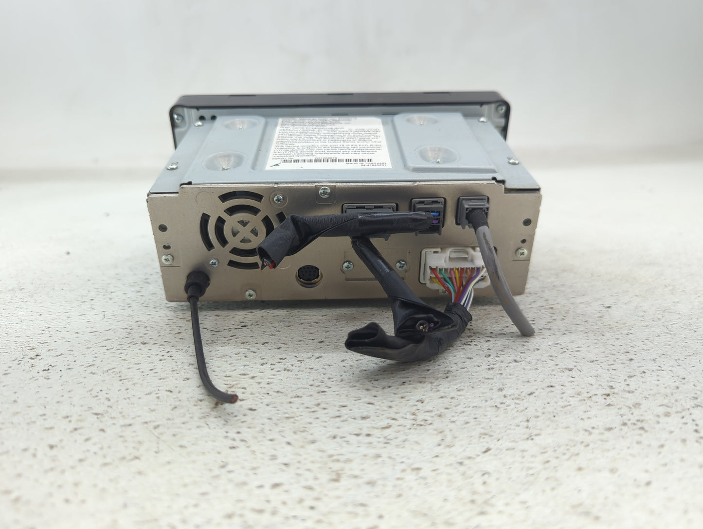2024 Mitsubishi Mirage Radio AM FM Cd Player Receiver Replacement Fits Fits 2018 OEM Used Auto Parts - Oemusedautoparts1.com