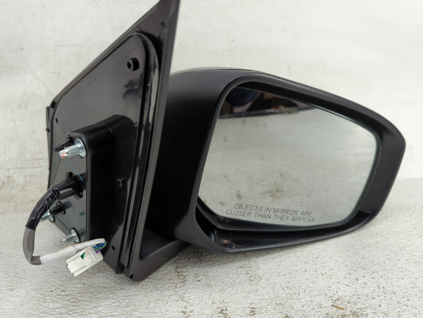 2014 Mitsubishi Mirage Passenger Side View Mirror - Right Door Mirror OEM Used - Oemusedautoparts1.com