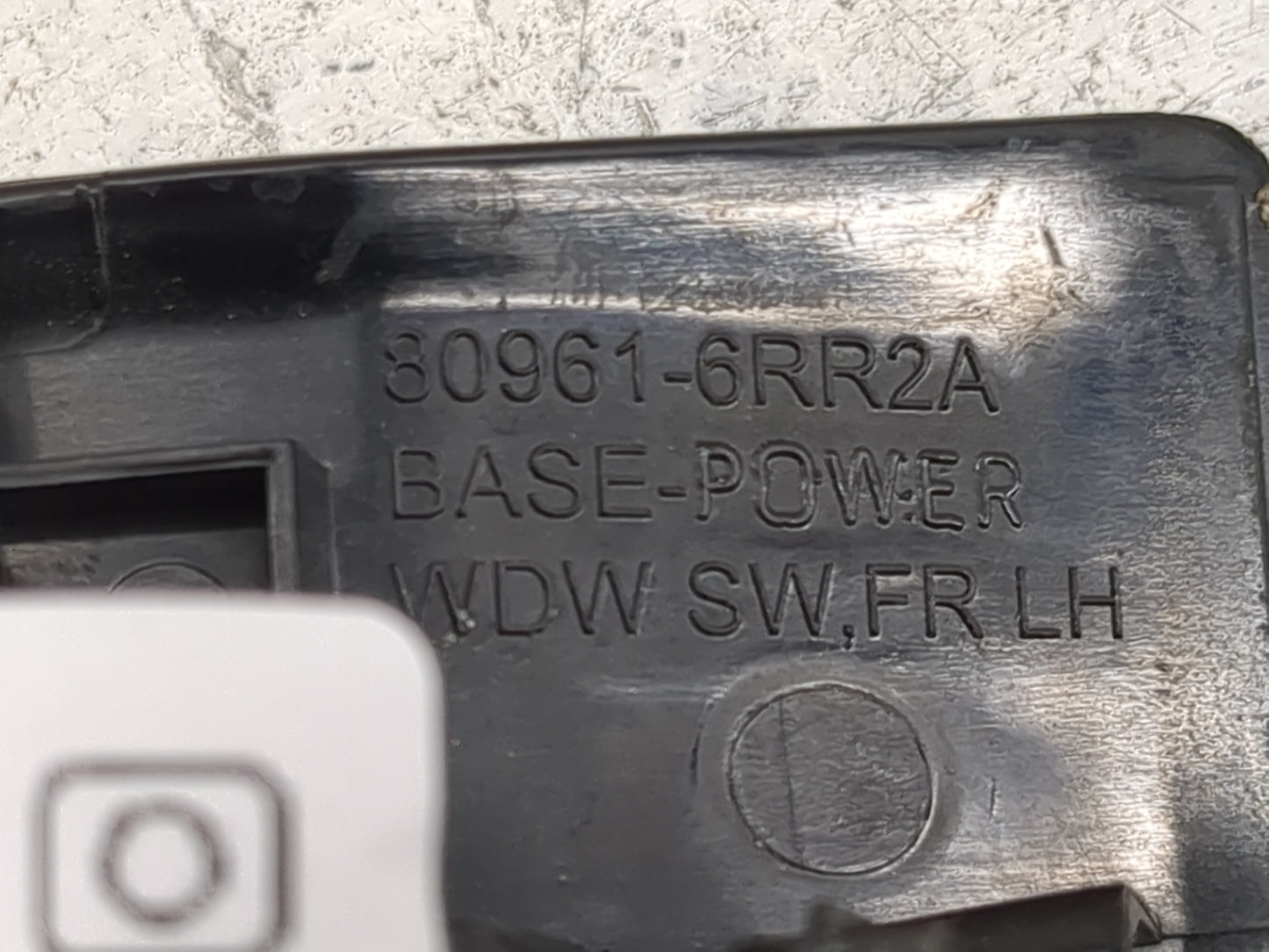2021-2022 Nissan Rogue Master Power Window Switch Replacement Driver Side Left P/N:80961-6RR2A Fits Fits 2021 2022 OEM Used