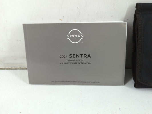 2024 Nissan Sentra Owners Manual Book Guide P/N:OM24EM OB18U1 OEM Used Auto Parts