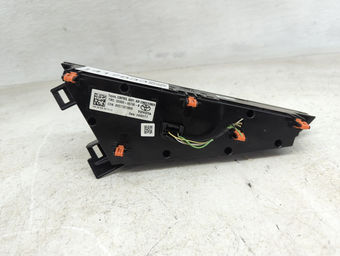 2018-2022 Toyota Camry Climate Control Module Temperature AC/Heater Replacement P/N:55900-06730-B Fits OEM Used Auto Parts -