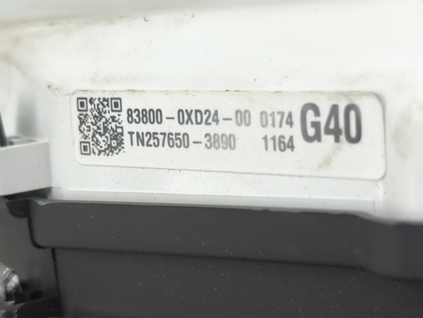 2019-2022 Toyota Camry Instrument Cluster Speedometer Gauges P/N:83800-0XD24-00 TN257650-3890 Miles:48K Fits OEM Used Auto P