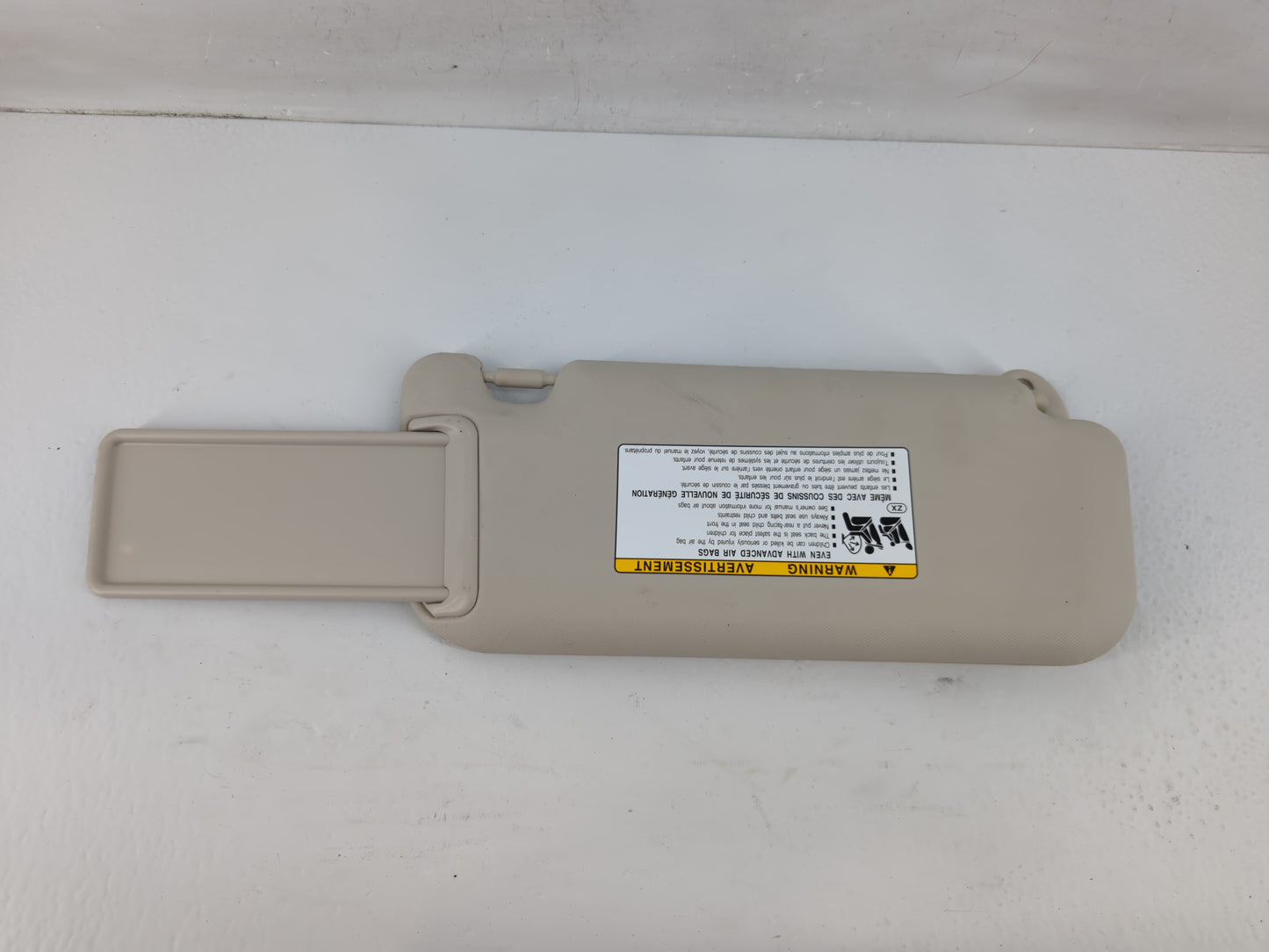 2024 Toyota Corolla Sun Visor Shade Replacement Driver Left Mirror Fits OEM Used Auto Parts - Oemusedautoparts1.com