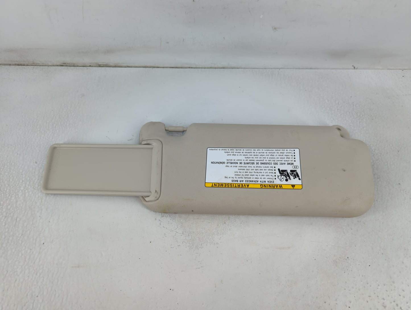 2024 Toyota Corolla Sun Visor Shade Replacement Driver Left Mirror Fits OEM Used Auto Parts - Oemusedautoparts1.com