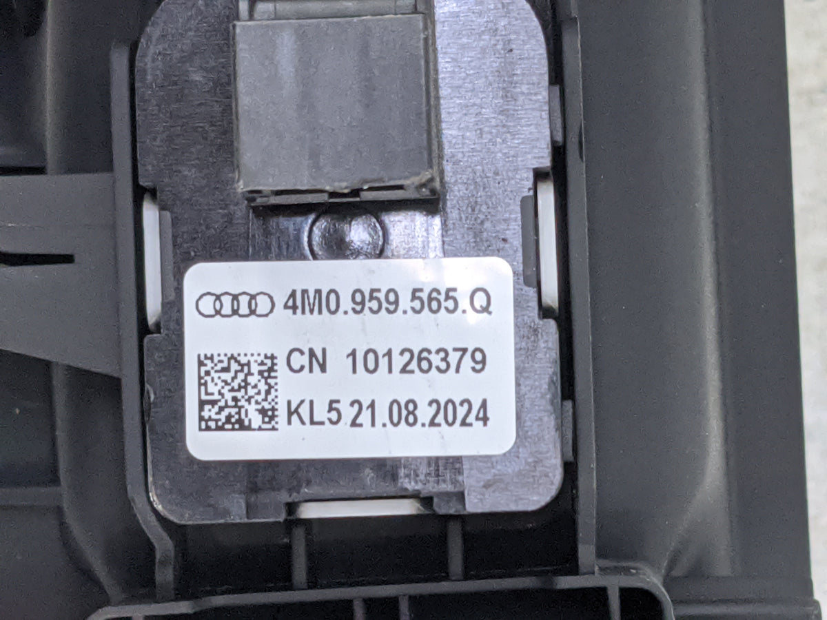 2025 Audi S5 Master Power Window Switch Replacement Driver Side Left P/N:4M0.959.565.Q 4M0959565Q Fits OEM Used Auto Parts -