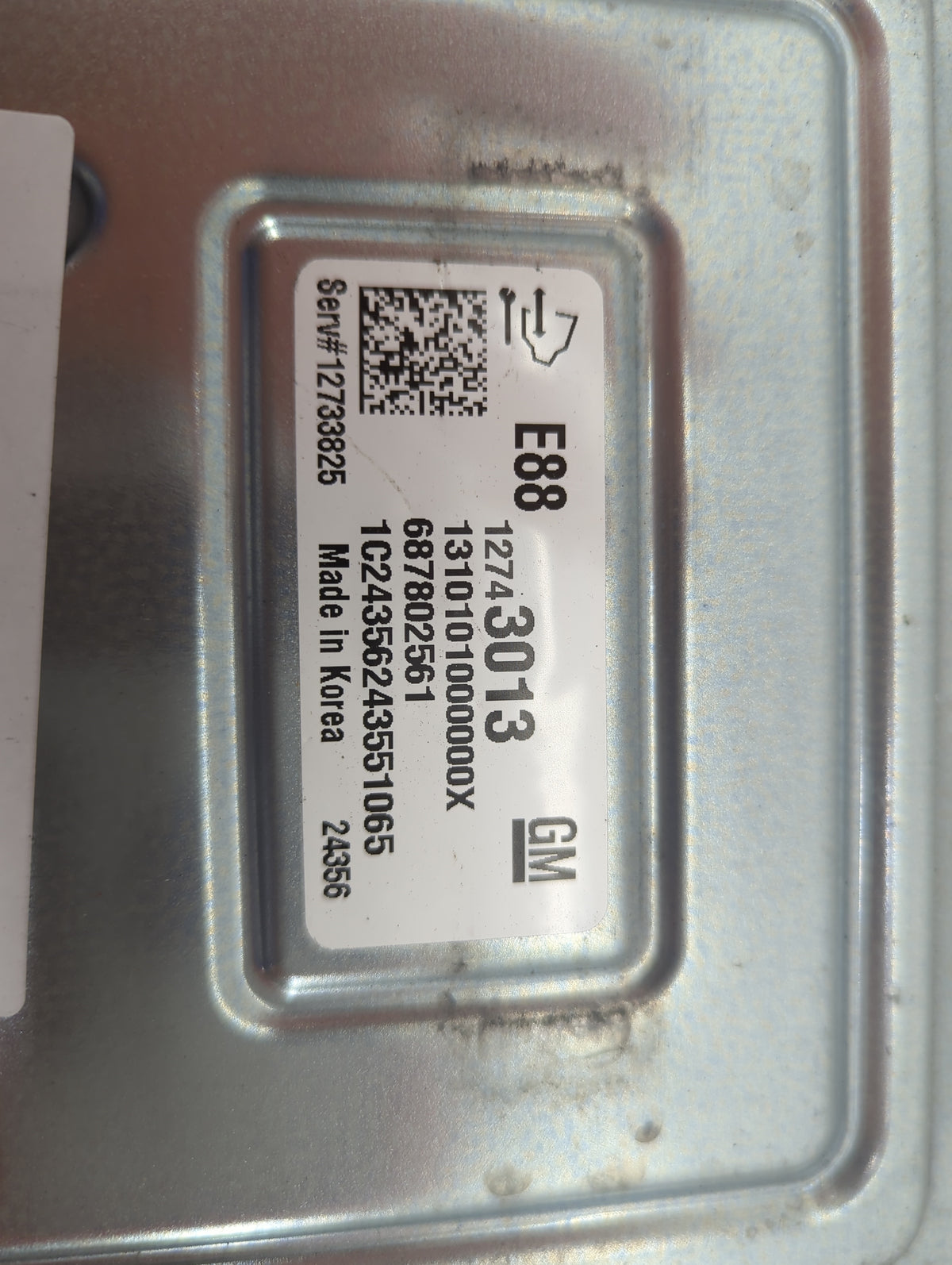 2025 Buick Envista PCM Engine Control Computer ECU ECM PCU OEM P/N:12743013 12243562435510065, 687802561, Serv# 12733825 Fit