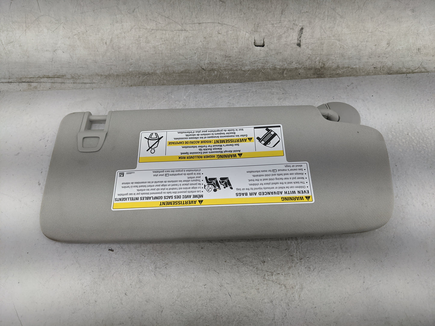 2025 Chevrolet Trailblazer Sun Visor Shade Replacement Driver Left Mirror Fits OEM Used Auto Parts - Oemusedautoparts1.com