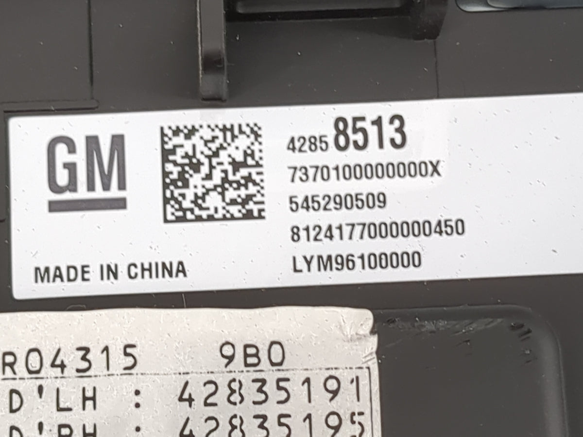 2025 Chevrolet Trailblazer Information Radio Display Screen - Oemusedautoparts1.com