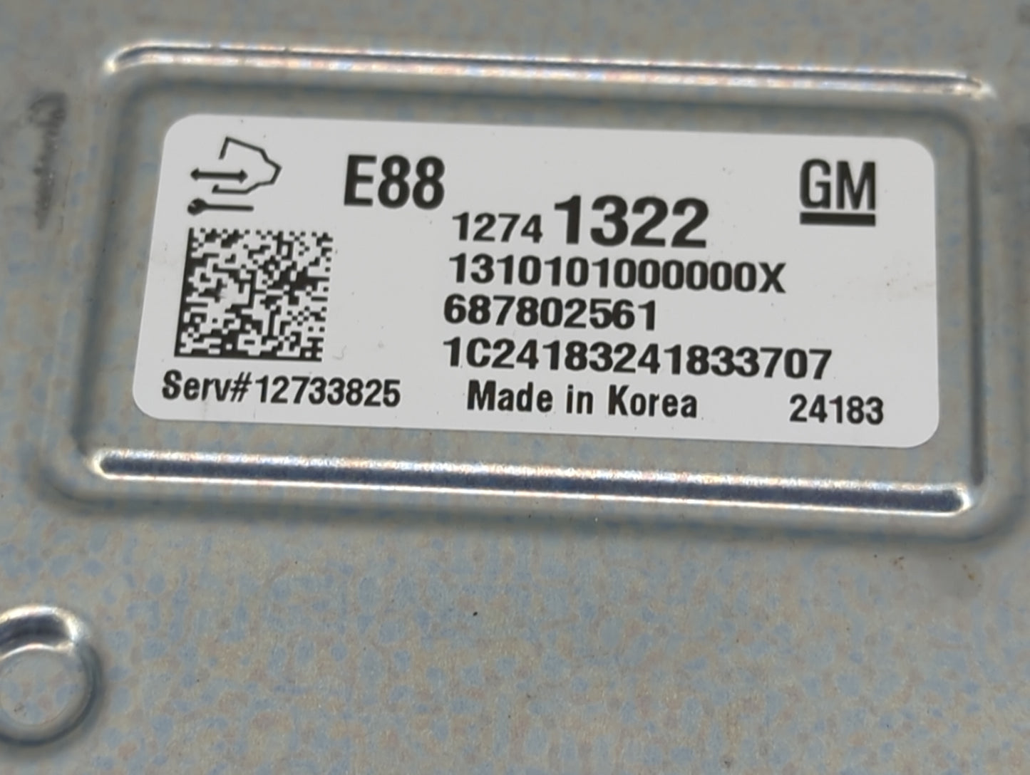 2025 Chevrolet Trax PCM Engine Control Computer ECU ECM PCU OEM P/N:12741322 12733825 Fits OEM Used Auto Parts - Oemusedauto