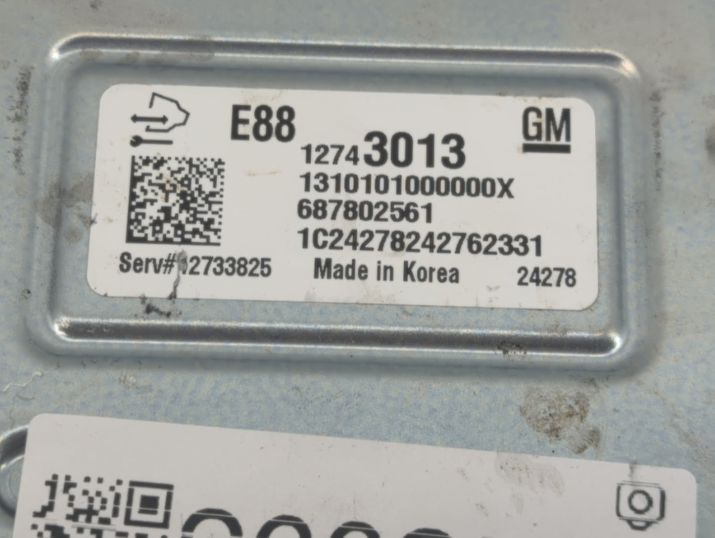2025 Chevrolet Trax PCM Engine Control Computer ECU ECM PCU OEM P/N:12743013 13101010000000X, 68780256, 1C24300242981261 Fit