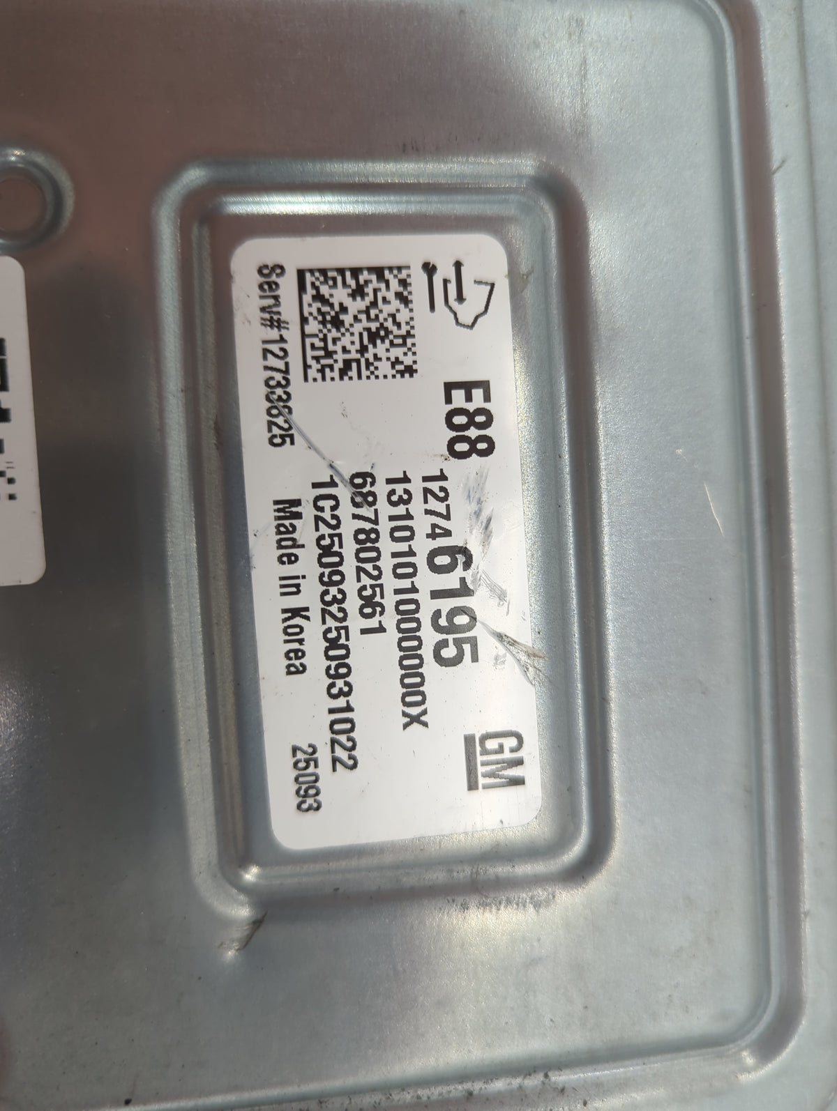 2025 Chevrolet Trax PCM Engine Control Computer ECU ECM PCU OEM P/N:12746195 12733825 Fits OEM Used Auto Parts - Oemusedauto