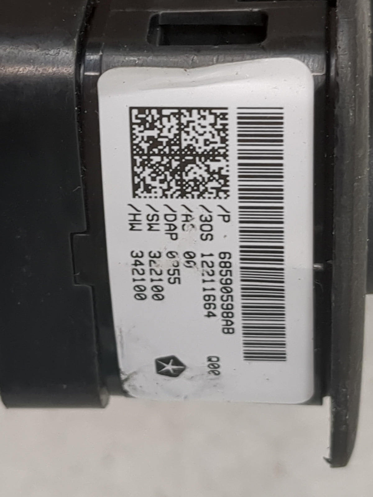 2017-2022 Chrysler Pacifica Master Power Window Switch Replacement Driver Side Left P/N:68590598AB 68590598 Fits OEM Used Au