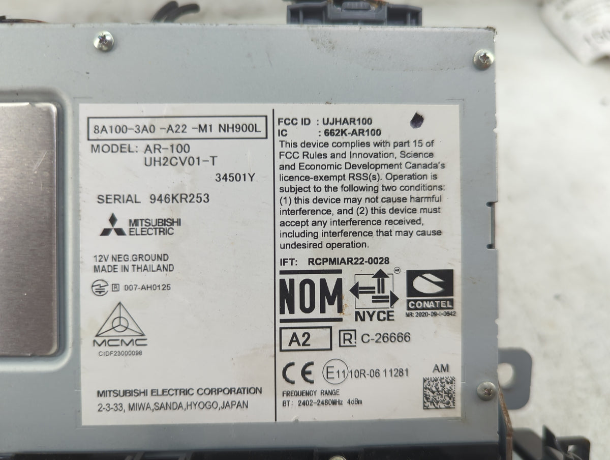 2025 Honda Crv Information Radio Display Screen - Oemusedautoparts1.com
