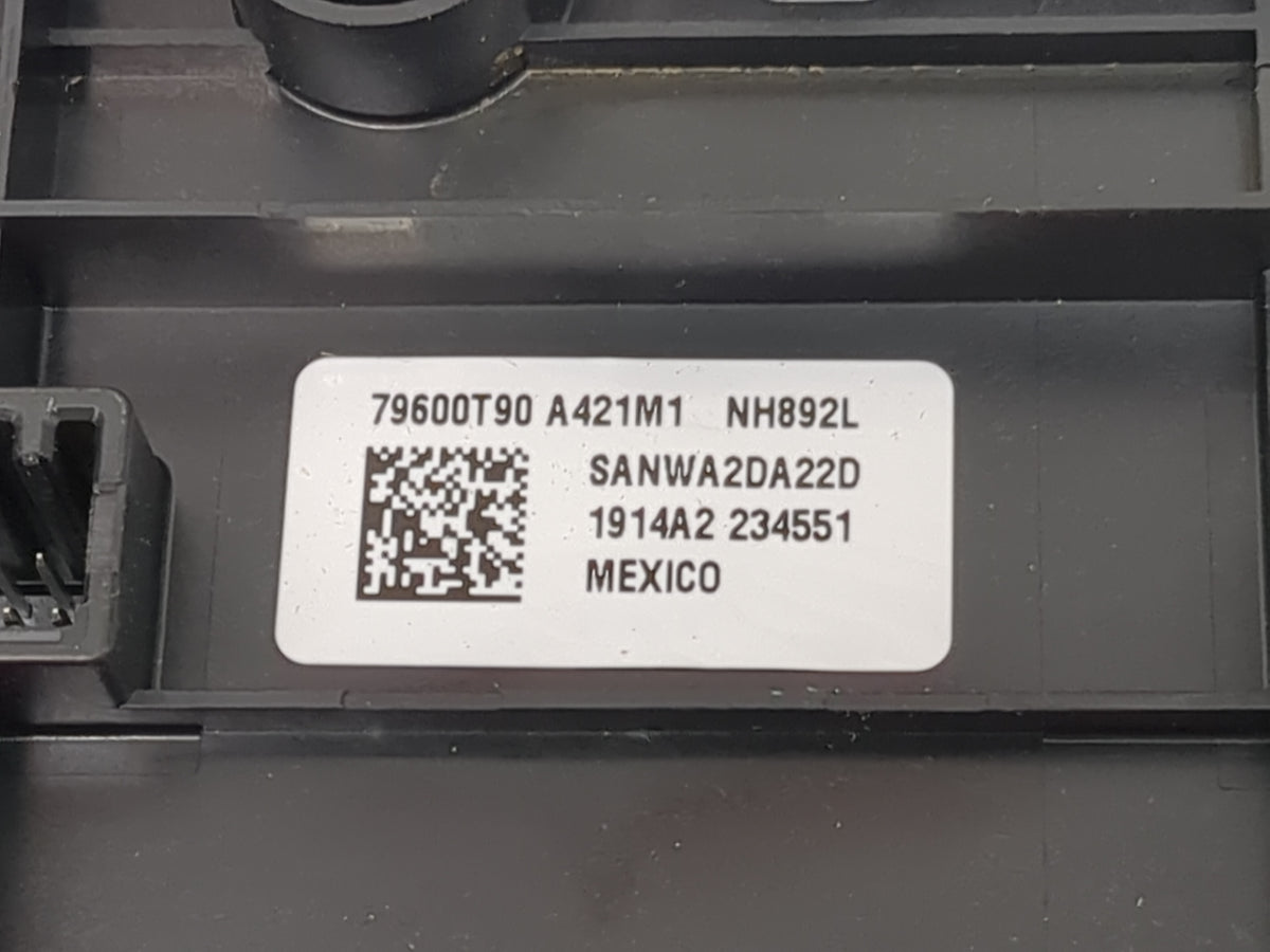 2025 Honda Pilot Climate Control Module Temperature AC/Heater Replacement P/N:79600T90A421M1 SANWA2DA22D Fits OEM Used Auto