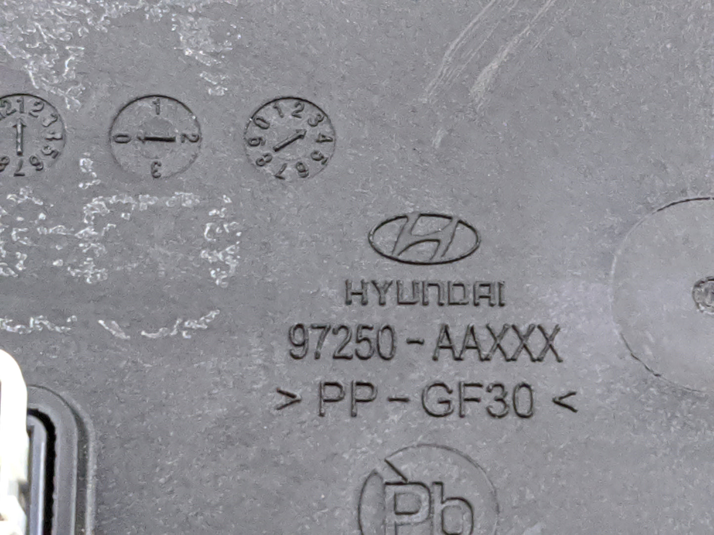 2025 Hyundai Elantra Climate Control Module Temperature AC/Heater Replacement P/N:97250-AAIA0LS5 Fits OEM Used Auto Parts -