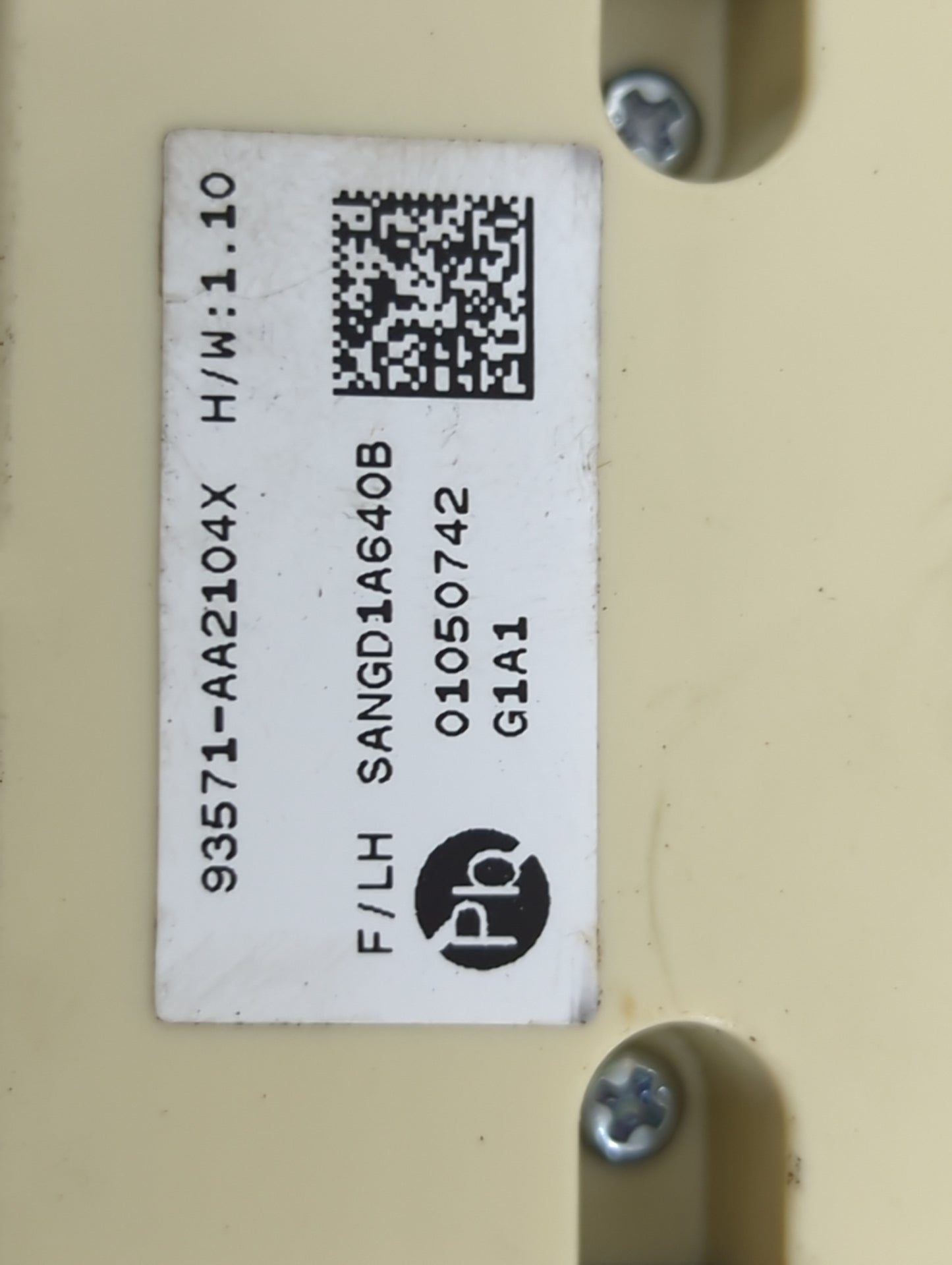2025 Hyundai Elantra Master Power Window Switch Replacement Driver Side Left P/N:93571-AA2104X SANGD1A640B Fits OEM Used Aut