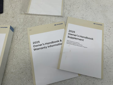2025 Hyundai Kona Owners Manual Book Guide P/N:S1EO-EU47E OEM Used Auto Parts
