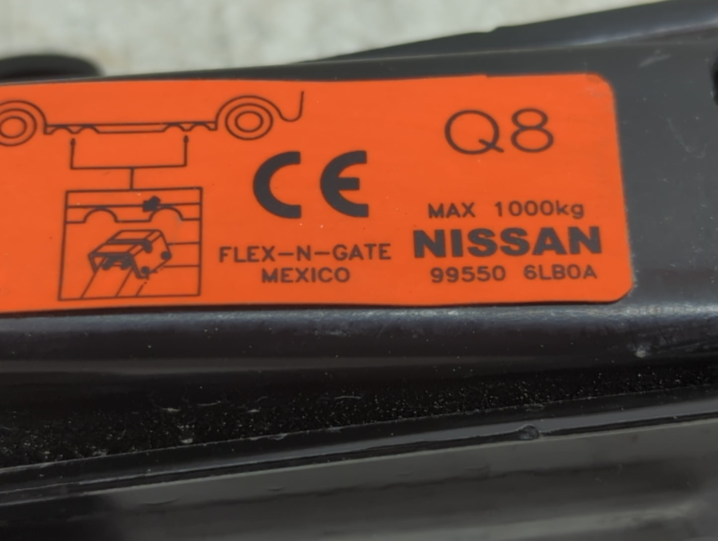 2025 Nissan Sentra Spare Scissor Car Jack - Oemusedautoparts1.com