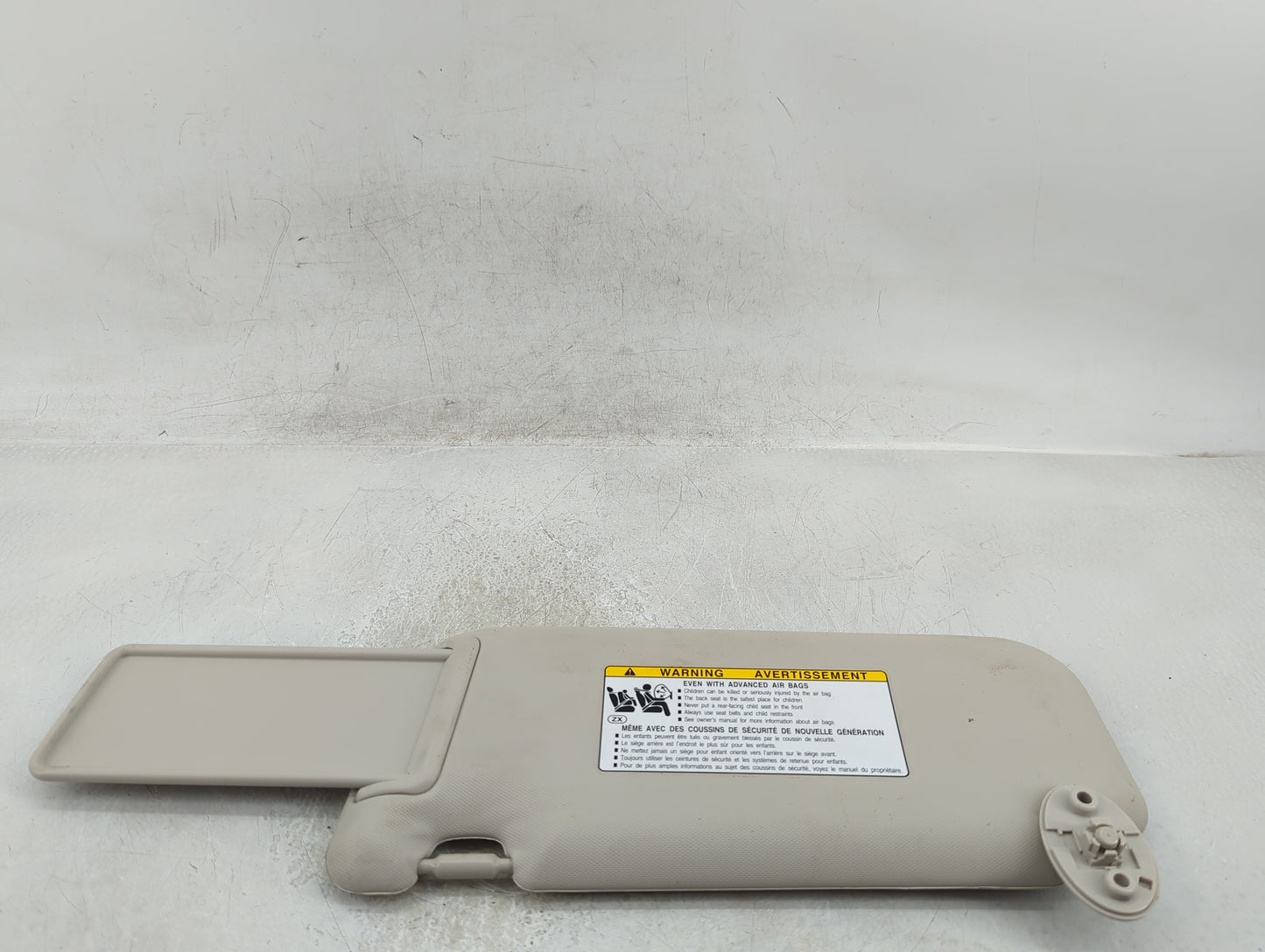 2025 Toyota Corolla Sun Visor Shade Replacement Passenger Right Mirror Fits OEM Used Auto Parts - Oemusedautoparts1.com