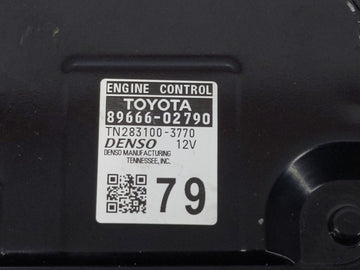 2025 Toyota Corolla PCM Engine Control Computer ECU ECM PCU OEM P/N:89666-02790 Fits OEM Used Auto Parts