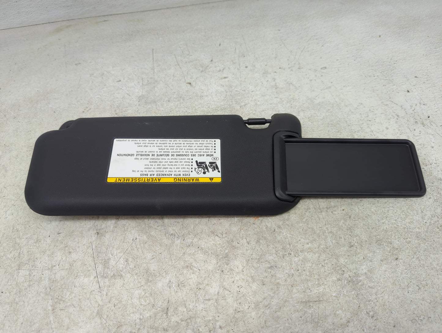 2019-2022 Toyota Corolla Sun Visor Shade Replacement Passenger Right Mirror Fits Fits 2019 2020 2021 2022 OEM Used Auto Part
