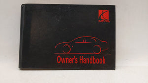 1997 Saturn Sw1 Owners Manual Book Guide OEM Used Auto Parts