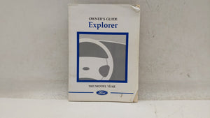 2002 Ford Explorer Owners Manual Book Guide OEM Used Auto Parts