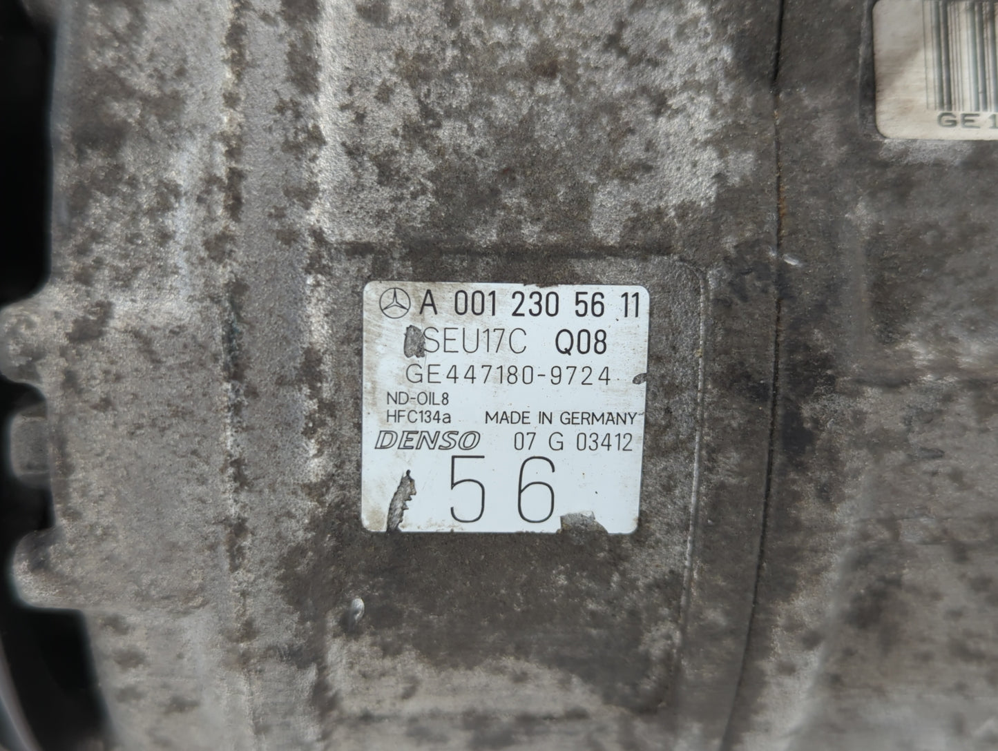 2006-2007 Mercedes-benz C230 Air Conditioning A/c Ac Compressor Oem - Oemusedautoparts1.com