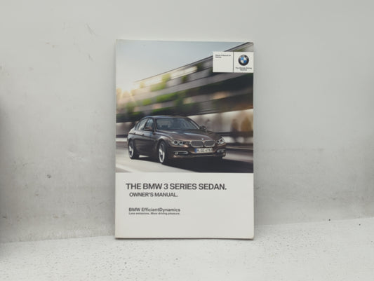 2015 Bmw 328i Owners Manual Book Guide OEM Used Auto Parts